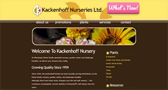 Desktop Screenshot of kackenhoff.com